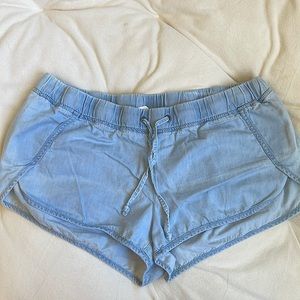 Fabletics Jean Shorts: Size M